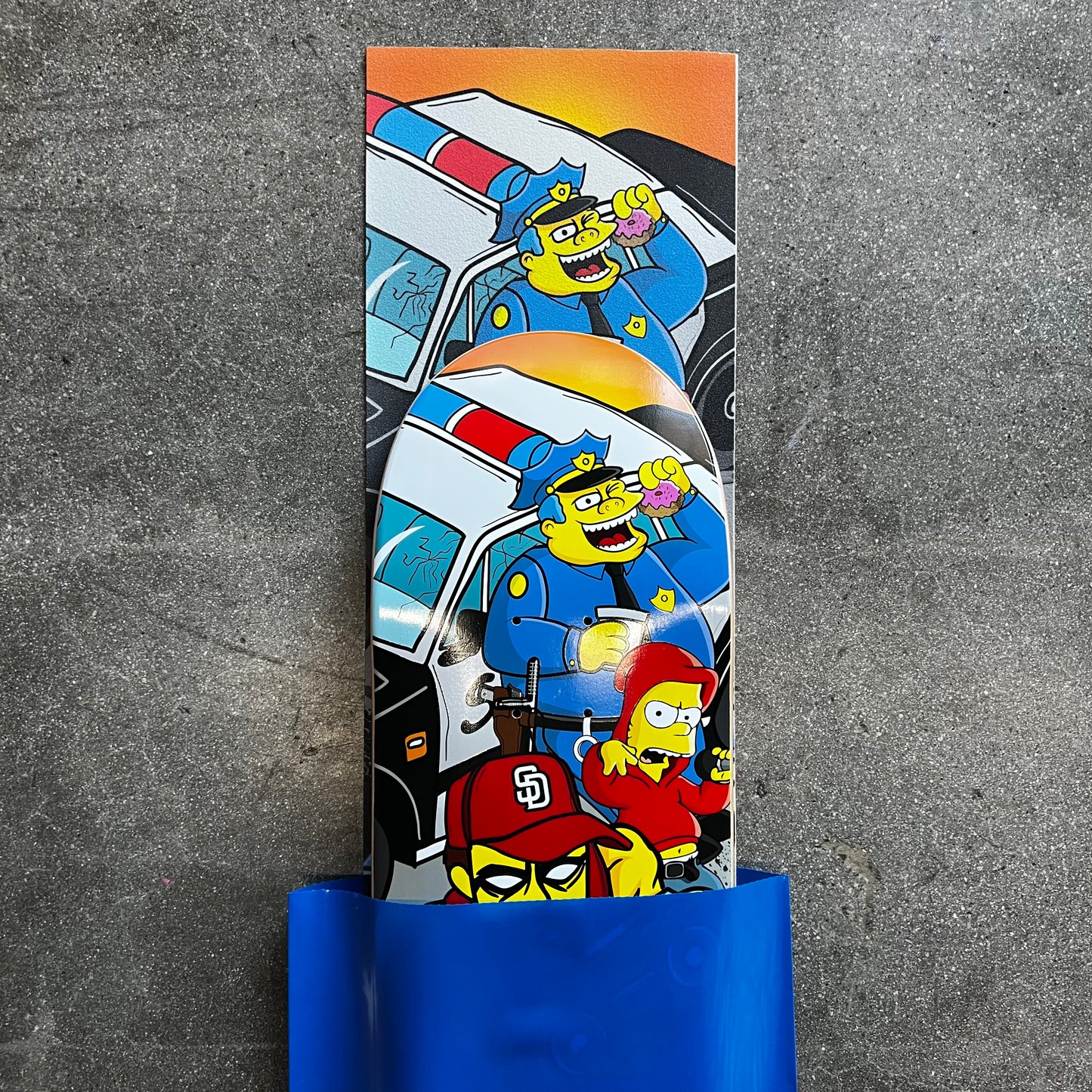 SIGNED Peter Smolik Dice Wallride Exclusive Skateboard Deck Plus Limited Griptape