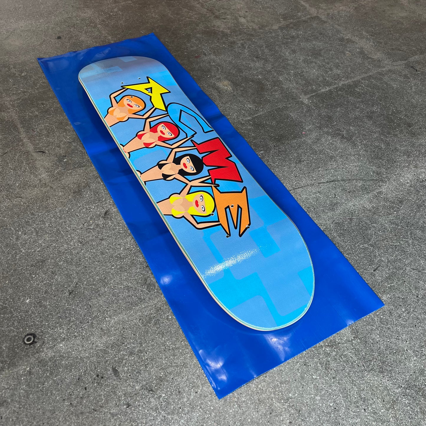 UNSIGNED Jim Gray Wallride Exclusive ACME Skateboard Deck