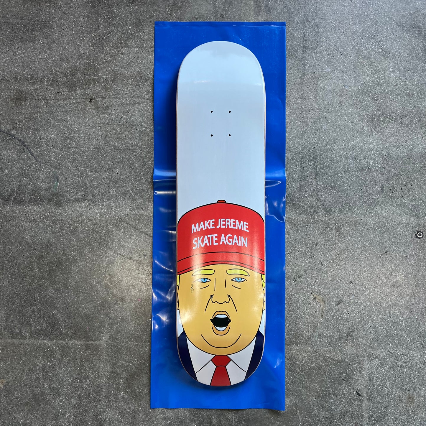 UNSIGNED Jereme Rogers MJSA Wallride Exclusive Skateboard Deck