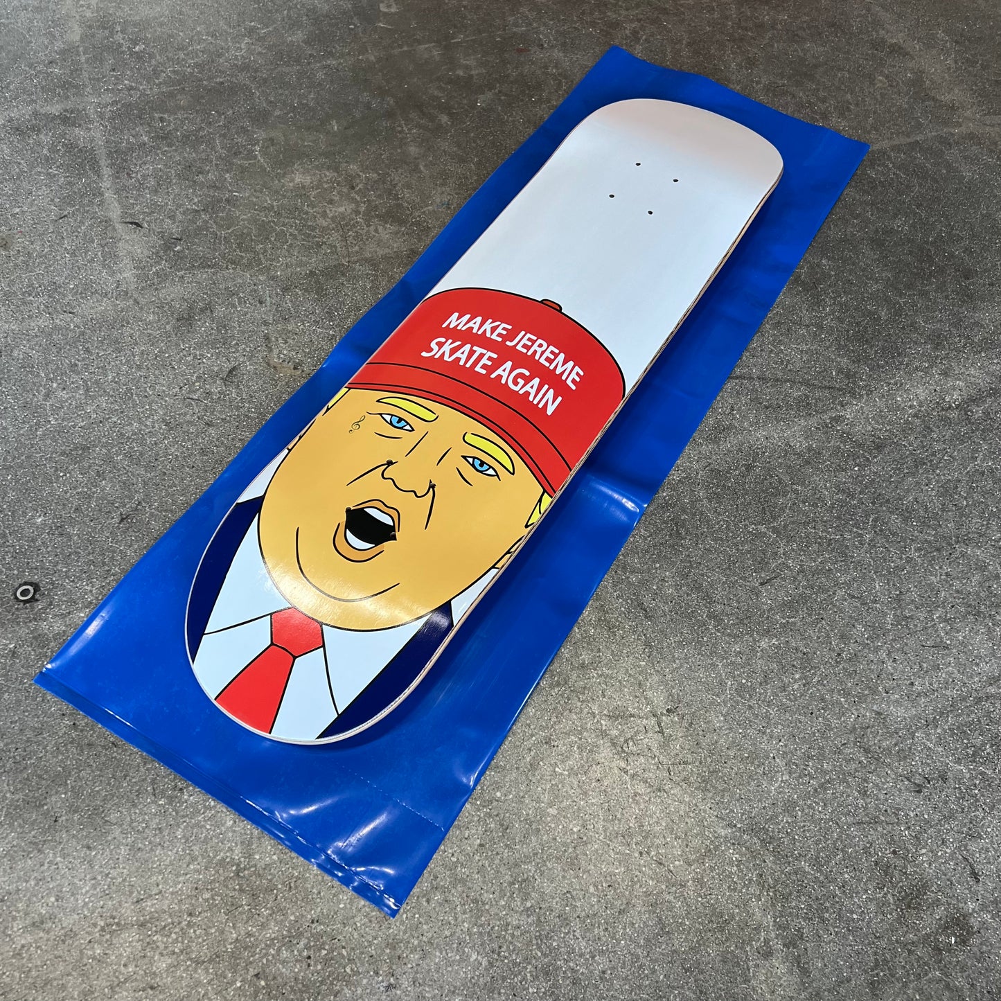 UNSIGNED Jereme Rogers MJSA Wallride Exclusive Skateboard Deck