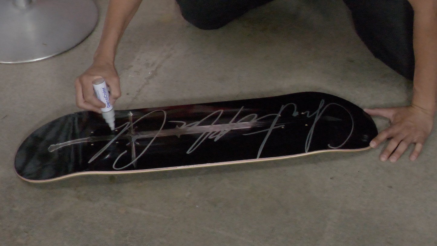 SIGNED Chris Chann Wallride Exclusive Blind Bag Skateboard Deck