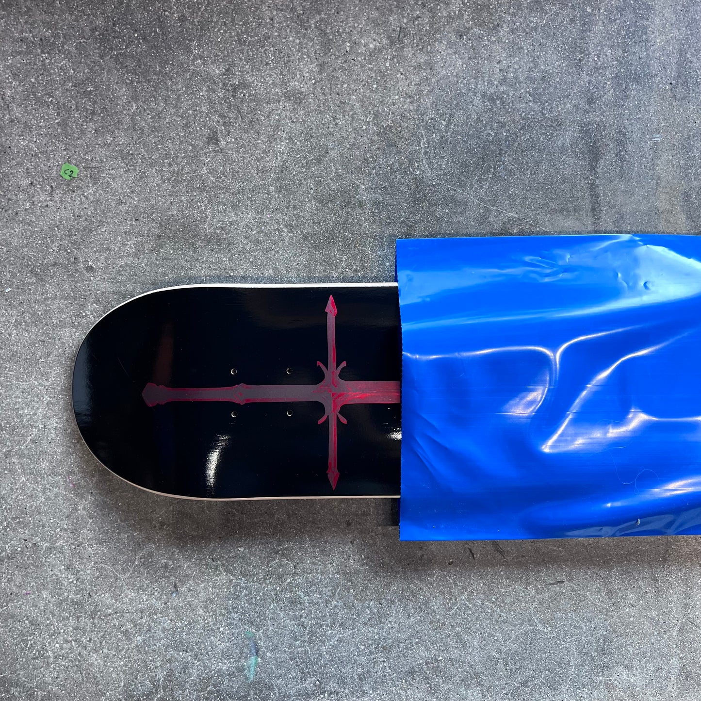 SIGNED Chris Chann Wallride Exclusive Blind Bag Skateboard Deck