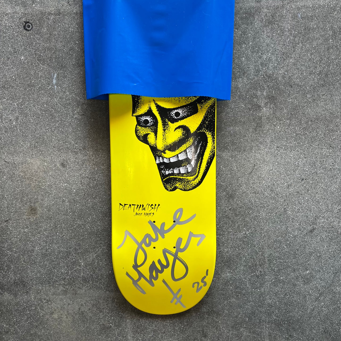 SIGNED Jake Hayes Wallride Exclusive Blind Bag Skateboard Deck