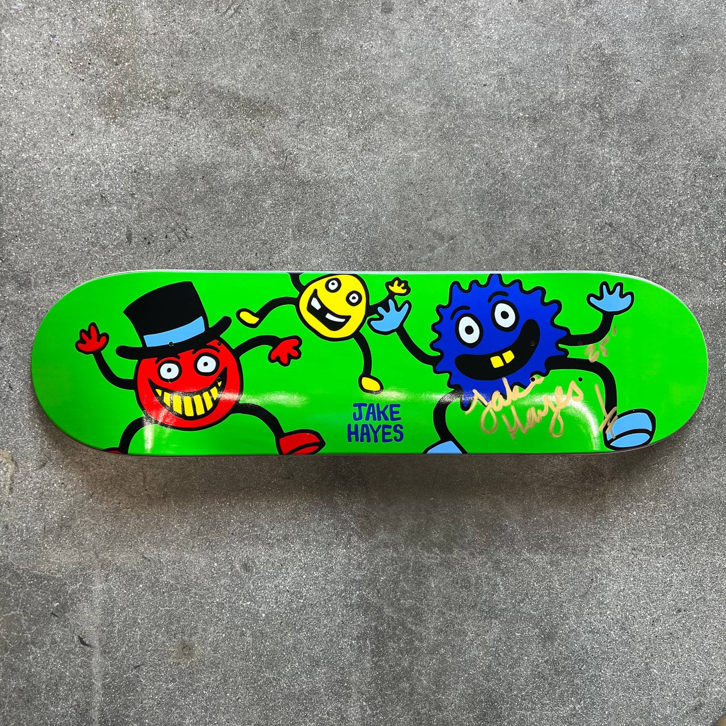 SIGNED Jake Hayes Wallride Exclusive Blind Bag Skateboard Deck