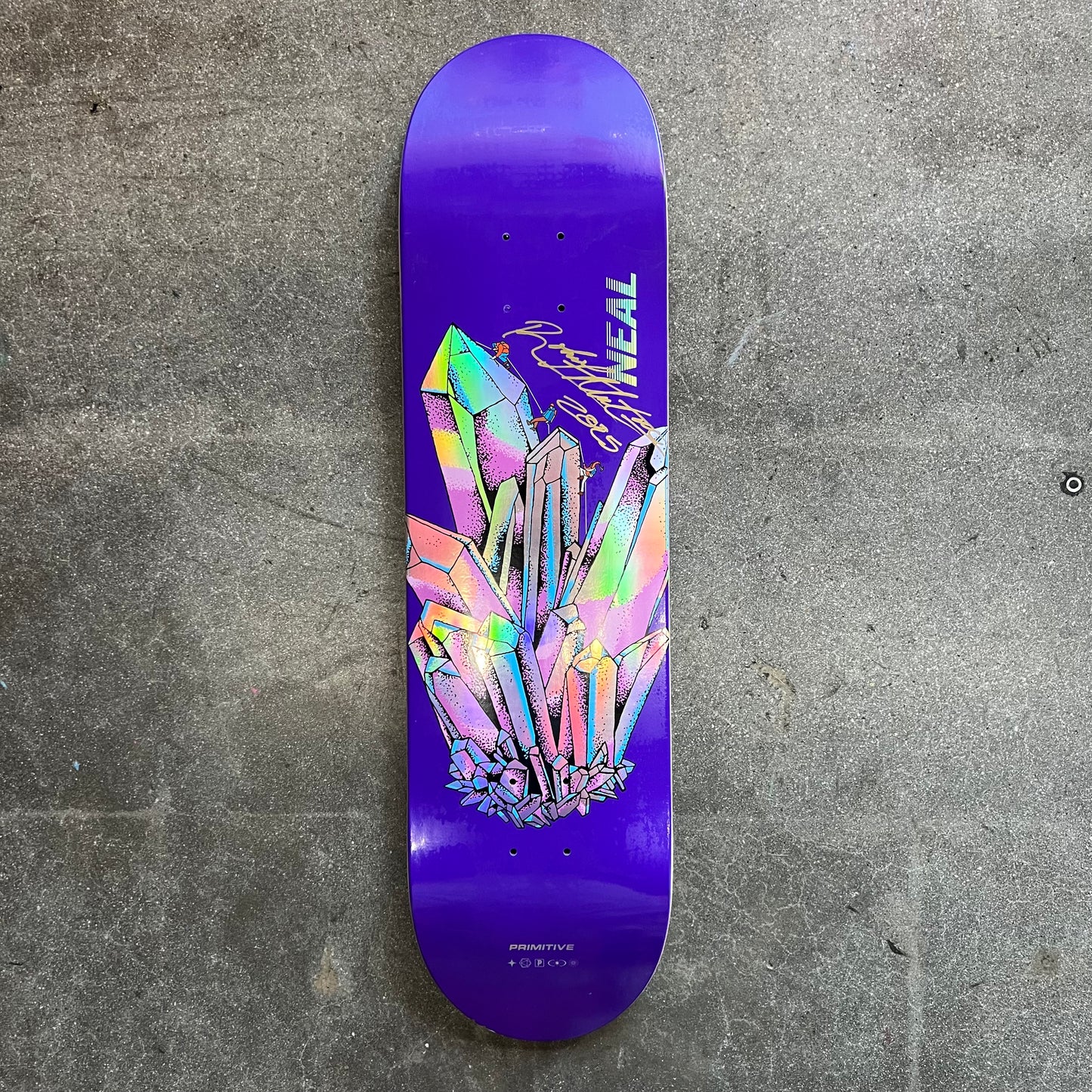 SIGNED Robert Neal Wallride Exclusive Blind Bag Skateboard Deck