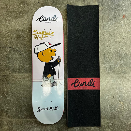 SIGNED Lamont Holt Wallride Exclusive Autographed Skateboard Deck Plus Griptape