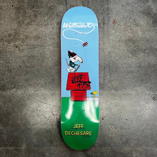 SIGNED Jeff DeChesare Wallride Exclusive Roofrat Autographed Skateboard Deck