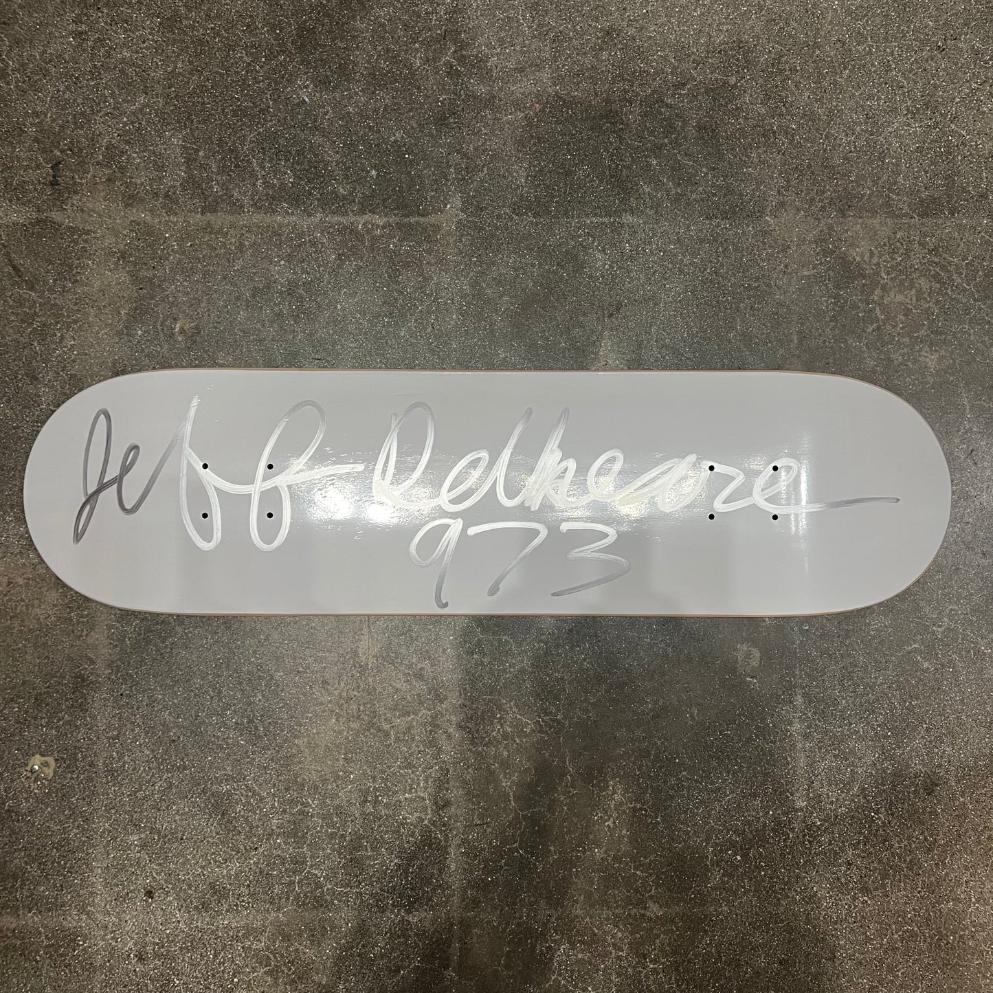 BIG SIG Autographed Wallride Exclusive Blind Bag Skateboard Deck