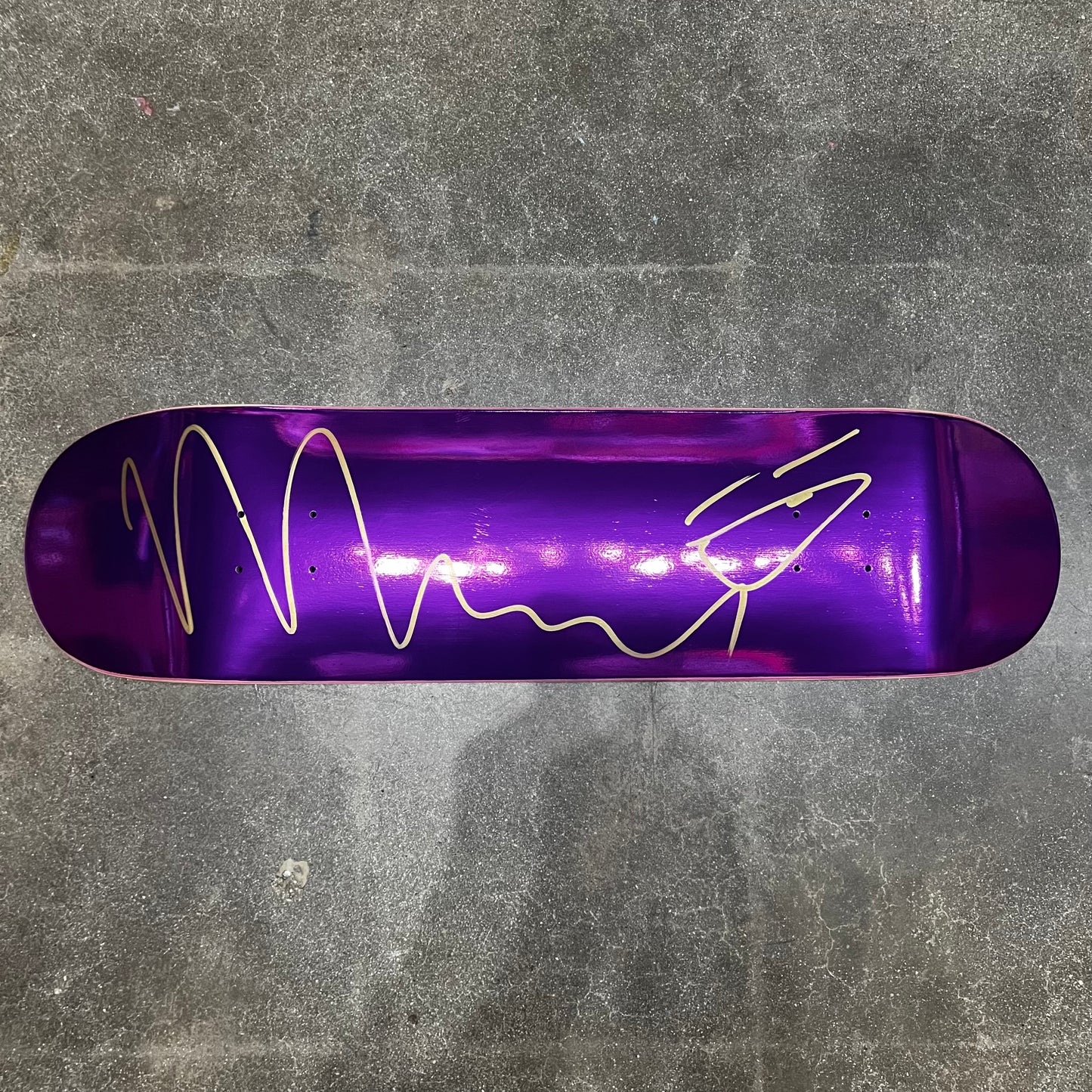 BIG SIG Autographed Wallride Exclusive Blind Bag Skateboard Deck