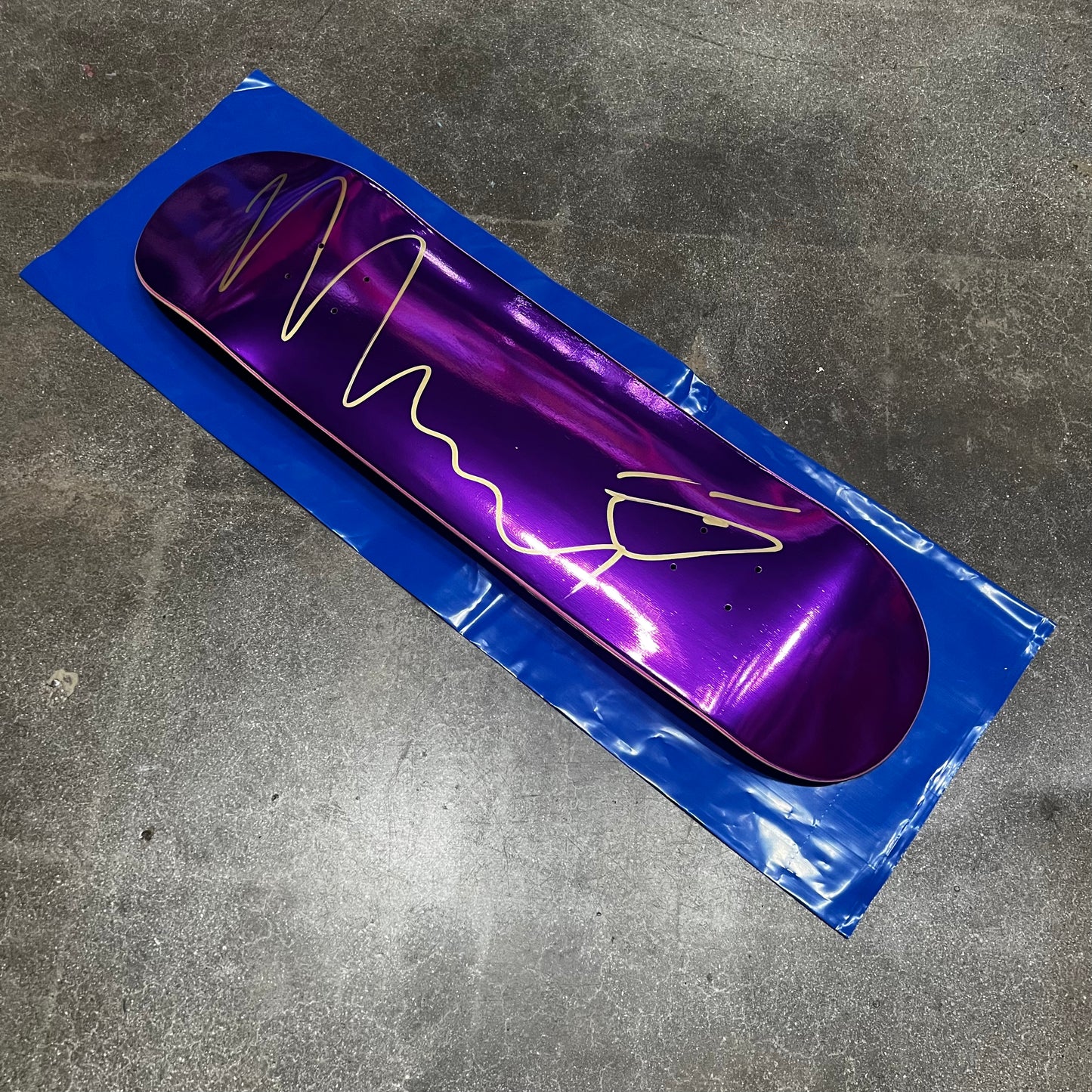 BIG SIG Autographed Wallride Exclusive Blind Bag Skateboard Deck