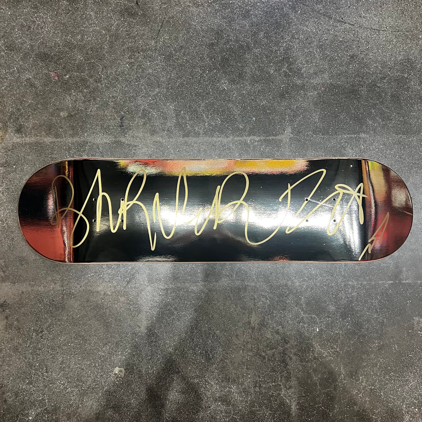 BIG SIG Autographed Wallride Exclusive Blind Bag Skateboard Deck