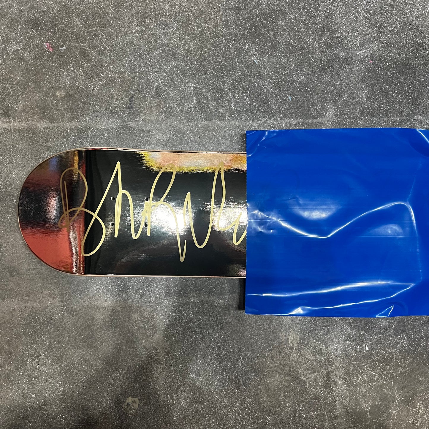 BIG SIG Autographed Wallride Exclusive Blind Bag Skateboard Deck