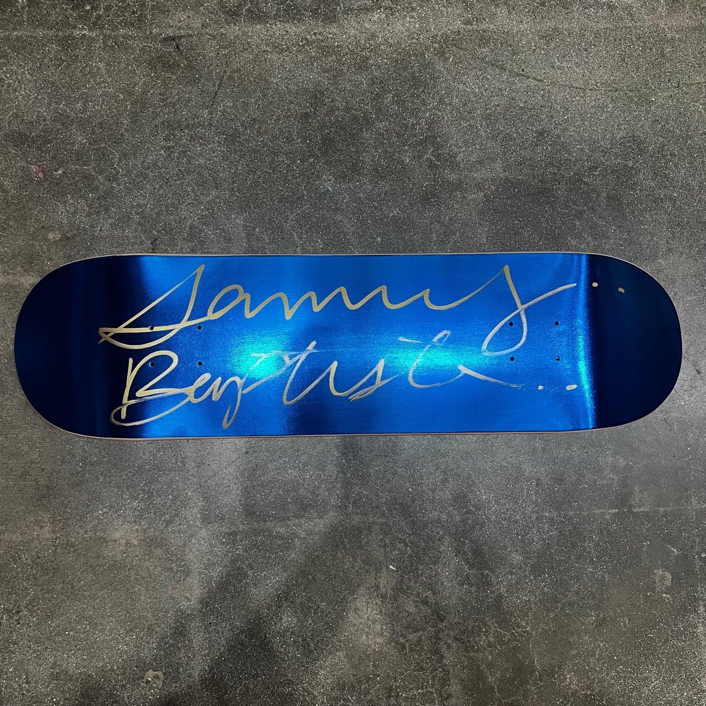 BIG SIG Autographed Wallride Exclusive Blind Bag Skateboard Deck