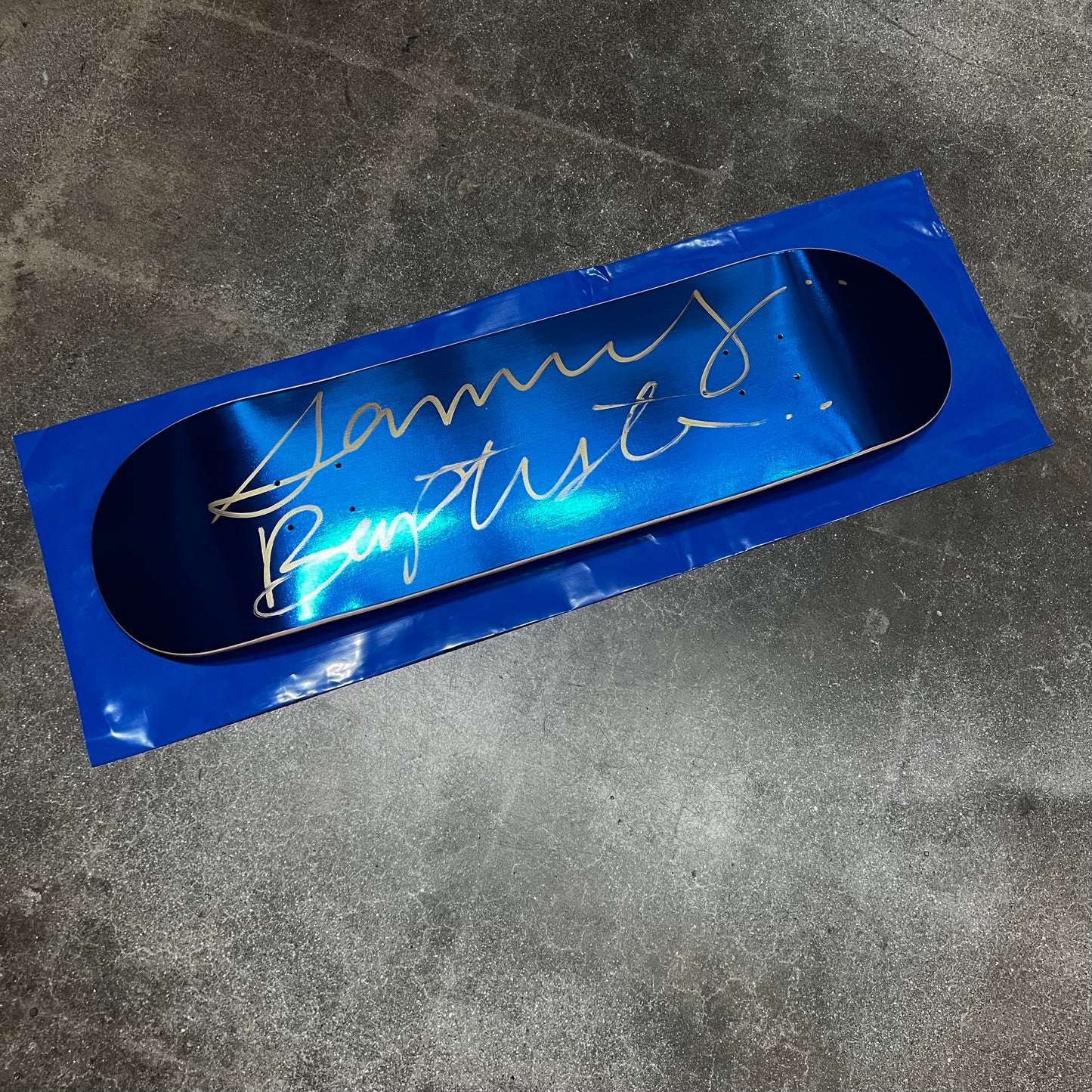 BIG SIG Autographed Wallride Exclusive Blind Bag Skateboard Deck