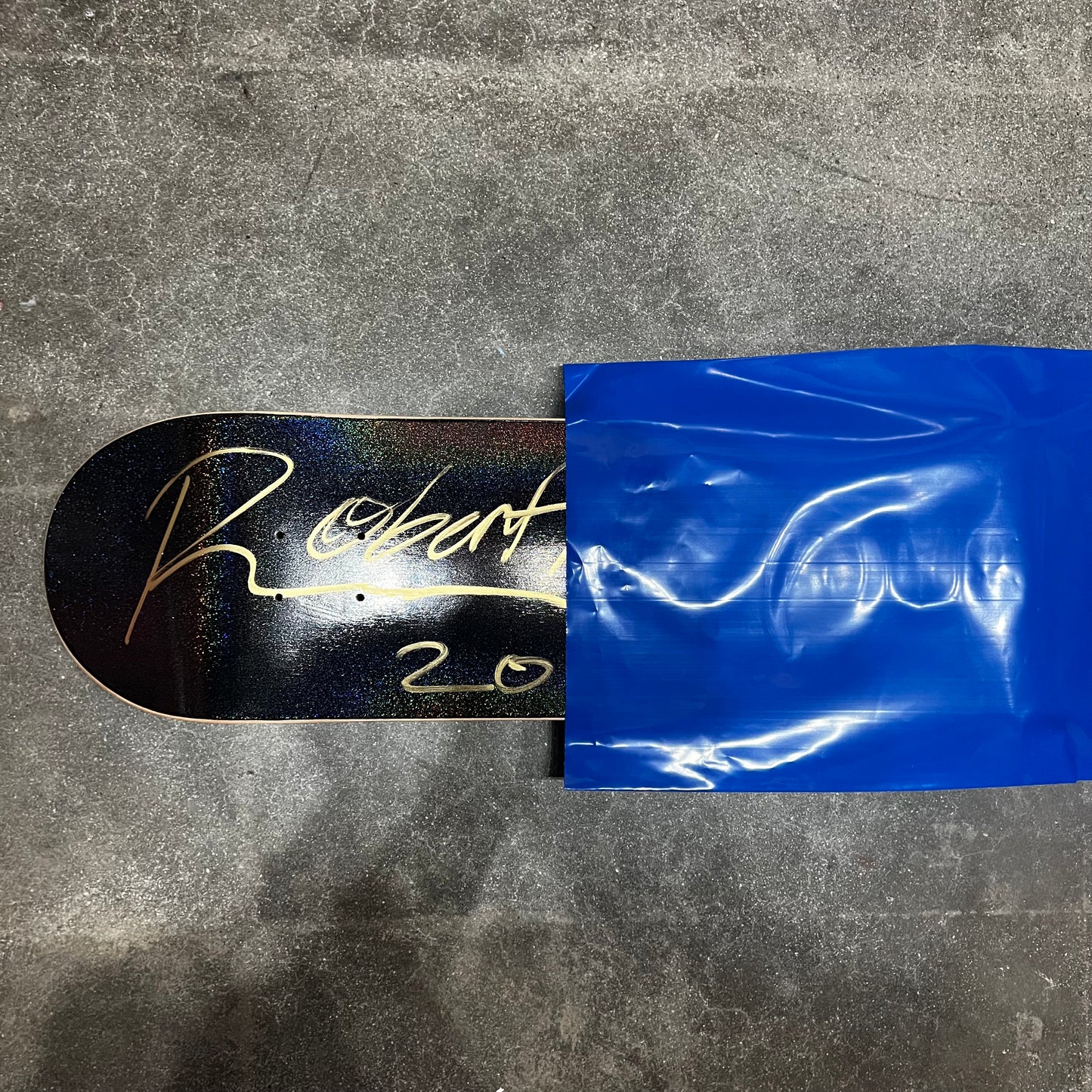 BIG SIG Autographed Wallride Exclusive Blind Bag Skateboard Deck