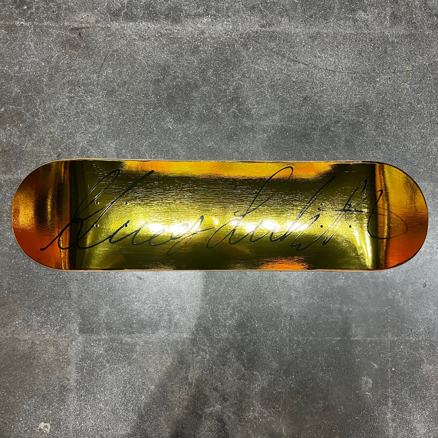 BIG SIG Autographed Wallride Exclusive Blind Bag Skateboard Deck