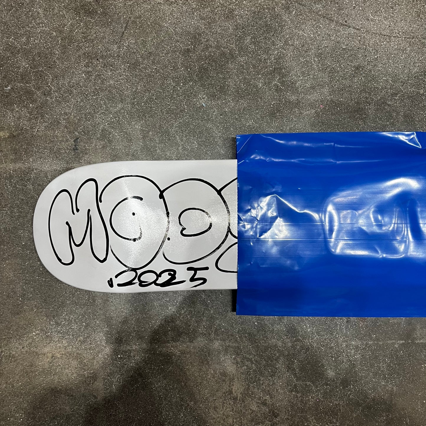 BIG SIG Autographed Wallride Exclusive Blind Bag Skateboard Deck