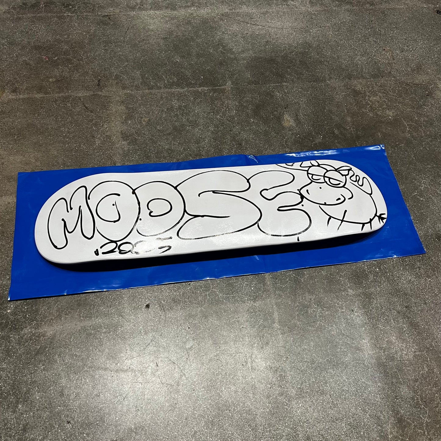 BIG SIG Autographed Wallride Exclusive Blind Bag Skateboard Deck