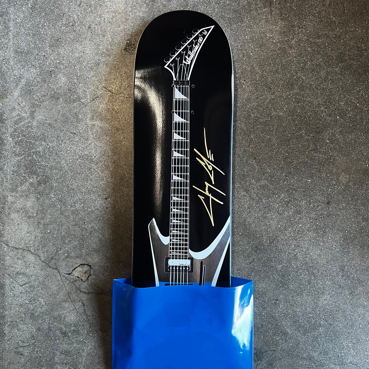 SIGNED Chris Cole Wallride Exclusive Autographed Skateboard Deck