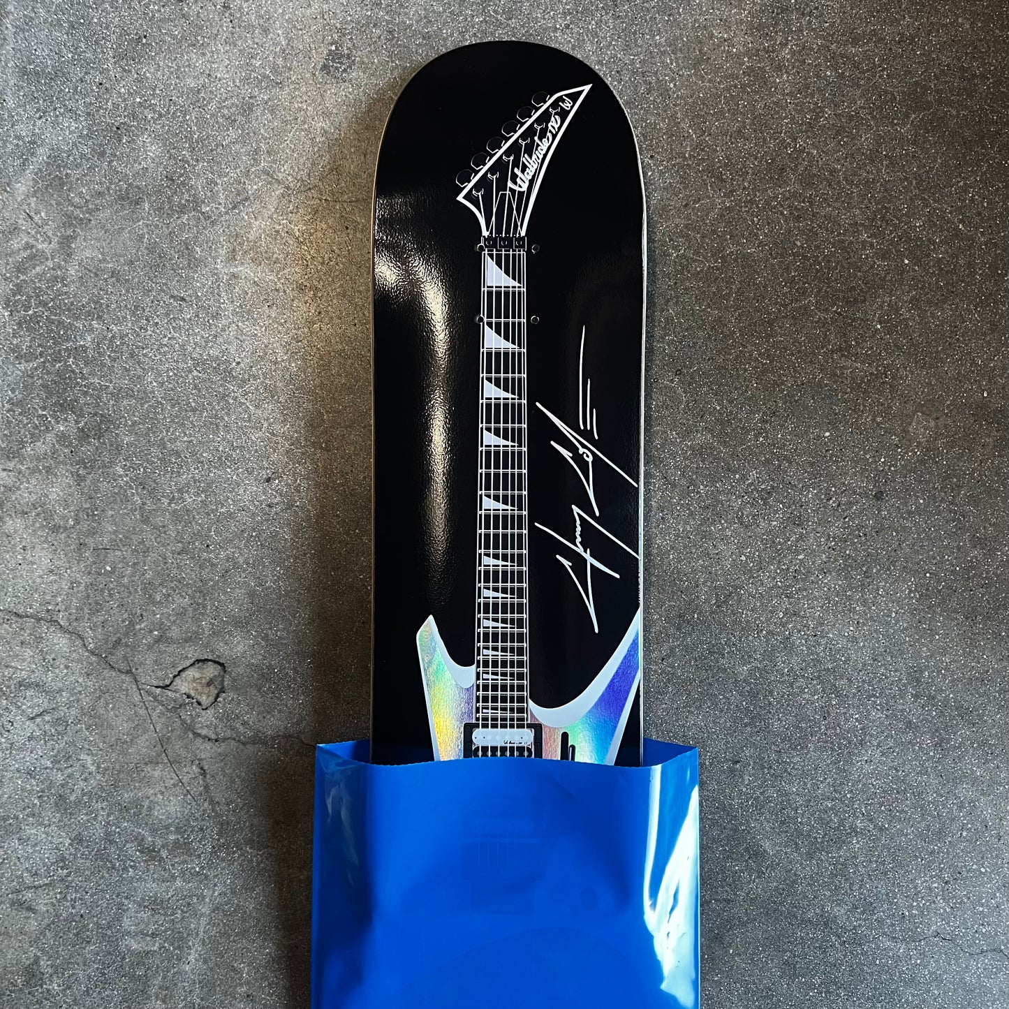 SIGNED Chris Cole Wallride Exclusive Autographed Skateboard Deck