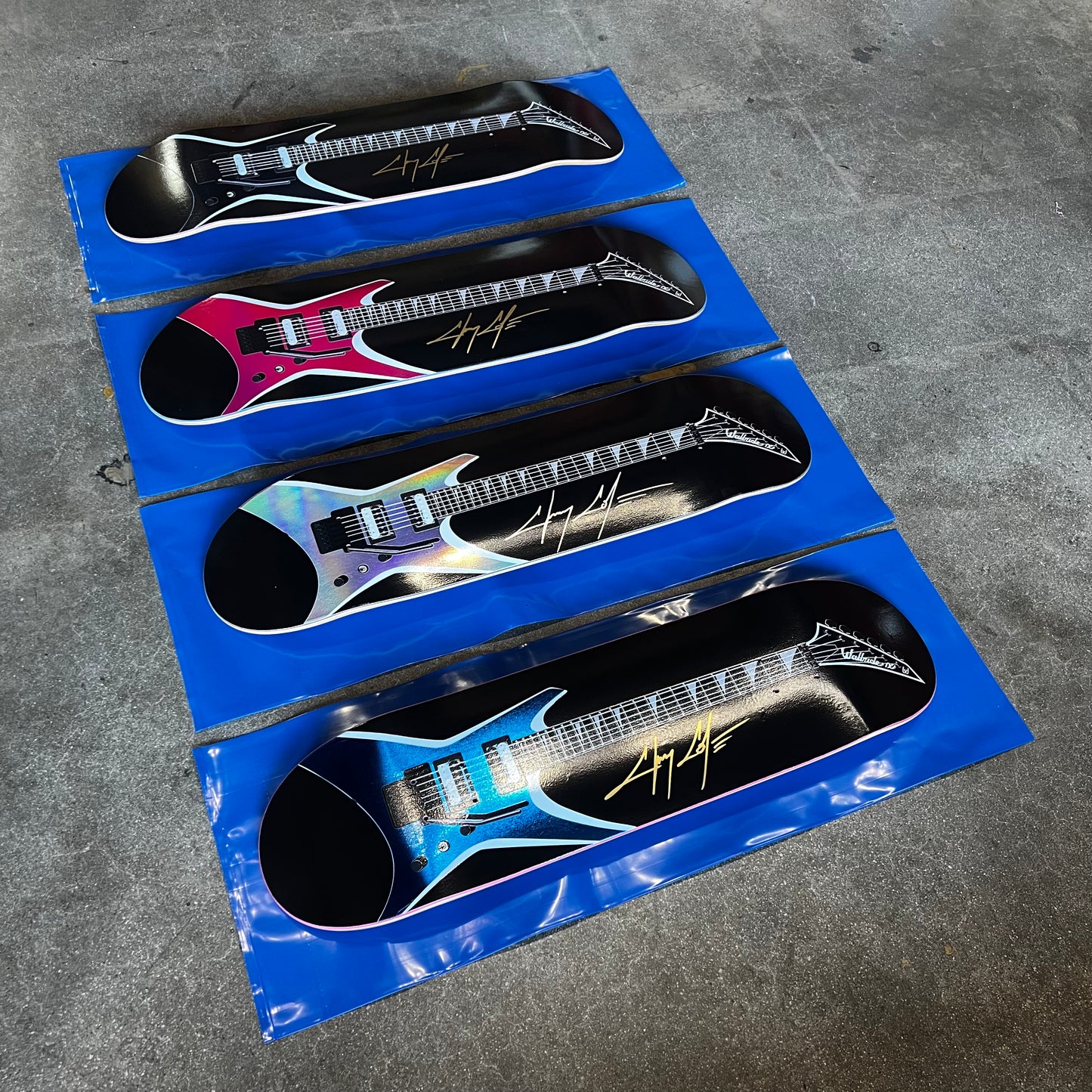 SIGNED Chris Cole Wallride Exclusive Autographed Skateboard Deck