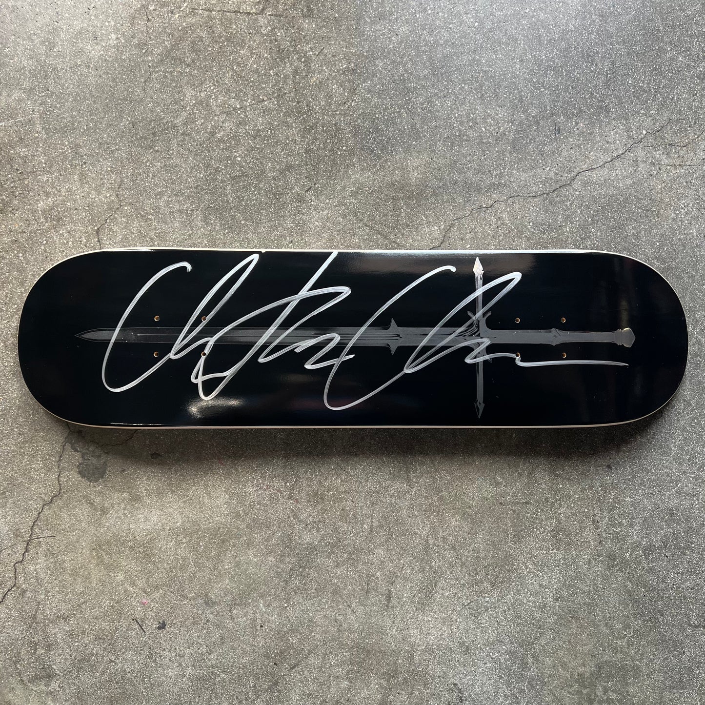SIGNED Chris Chann Unsatisfied Wallride Exclusive Blind Bag Skateboard Deck