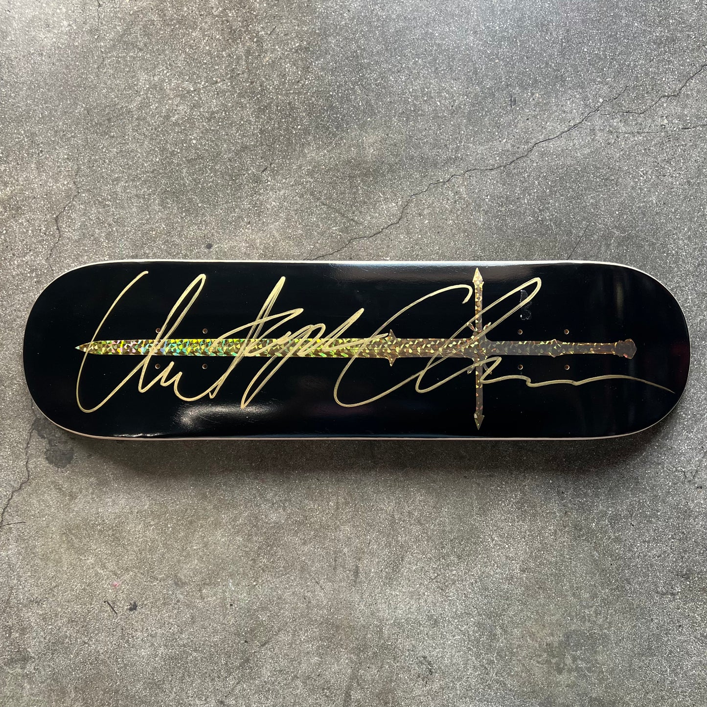 SIGNED Chris Chann Unsatisfied Wallride Exclusive Blind Bag Skateboard Deck