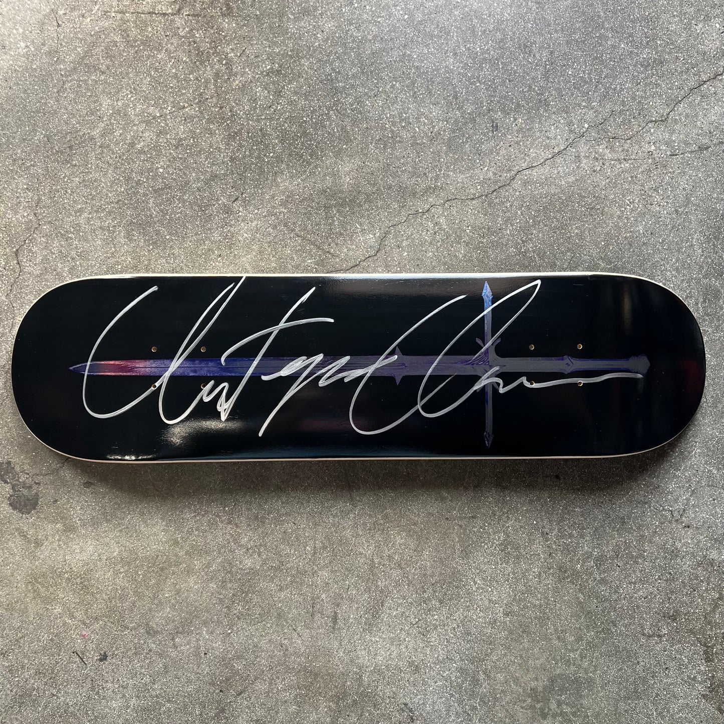 SIGNED Chris Chann Unsatisfied Wallride Exclusive Blind Bag Skateboard Deck