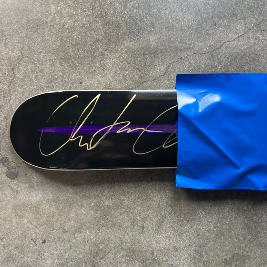 SIGNED Chris Chann Unsatisfied Wallride Exclusive Blind Bag Skateboard Deck