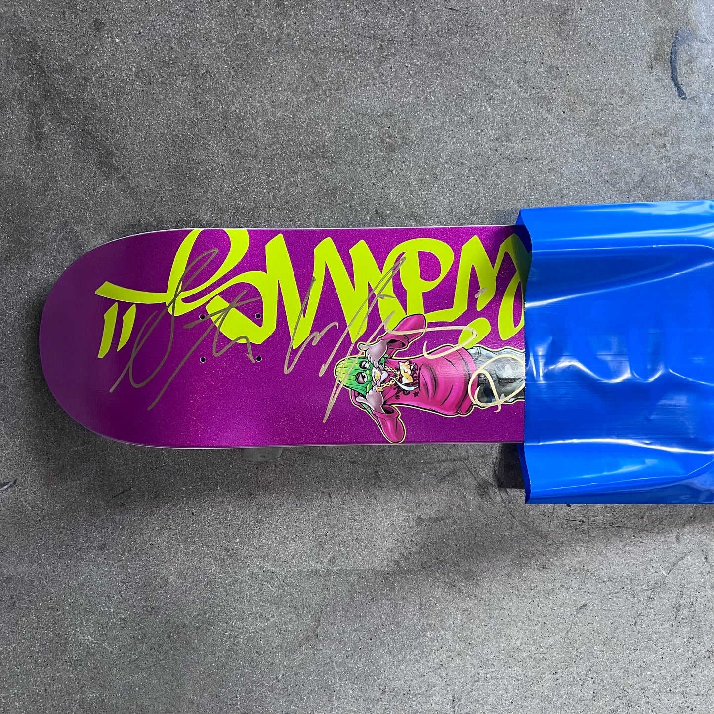 SIGNED Stevie Williams Wallride Exclusive Blind Bag Skateboard Deck