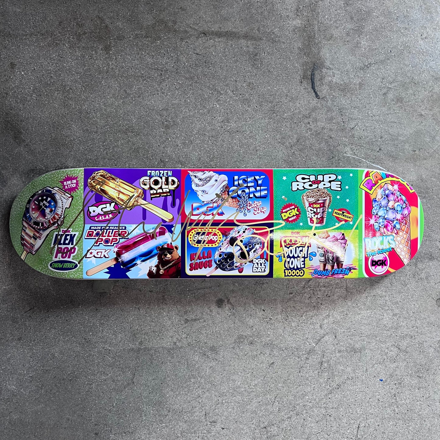 SIGNED Stevie Williams Wallride Exclusive Blind Bag Skateboard Deck