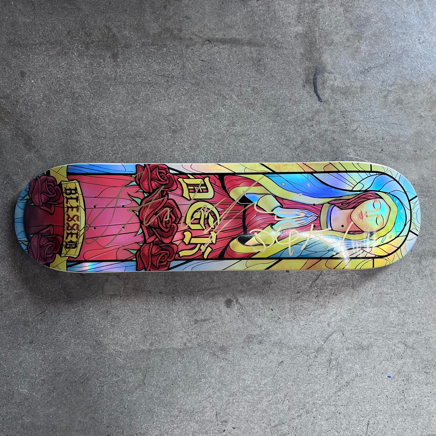 SIGNED Stevie Williams Wallride Exclusive Blind Bag Skateboard Deck