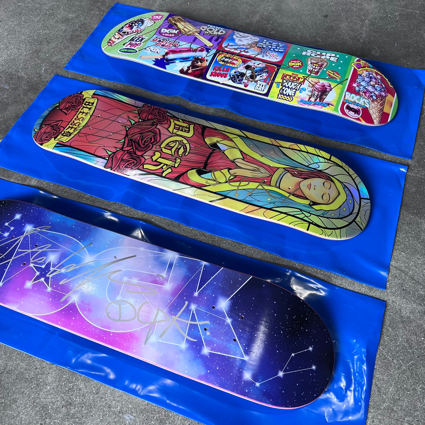 SIGNED Stevie Williams Wallride Exclusive Blind Bag Skateboard Deck