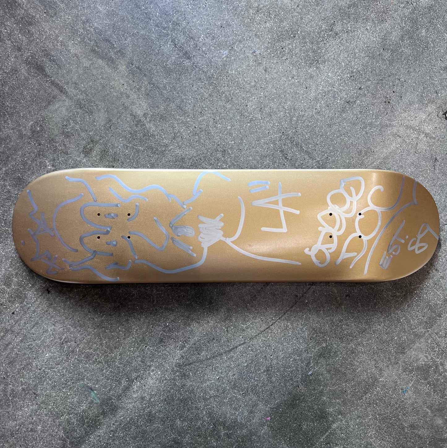 SIGNED Fabian Alomar Wallride Exclusive Blind Bag Skateboard Deck
