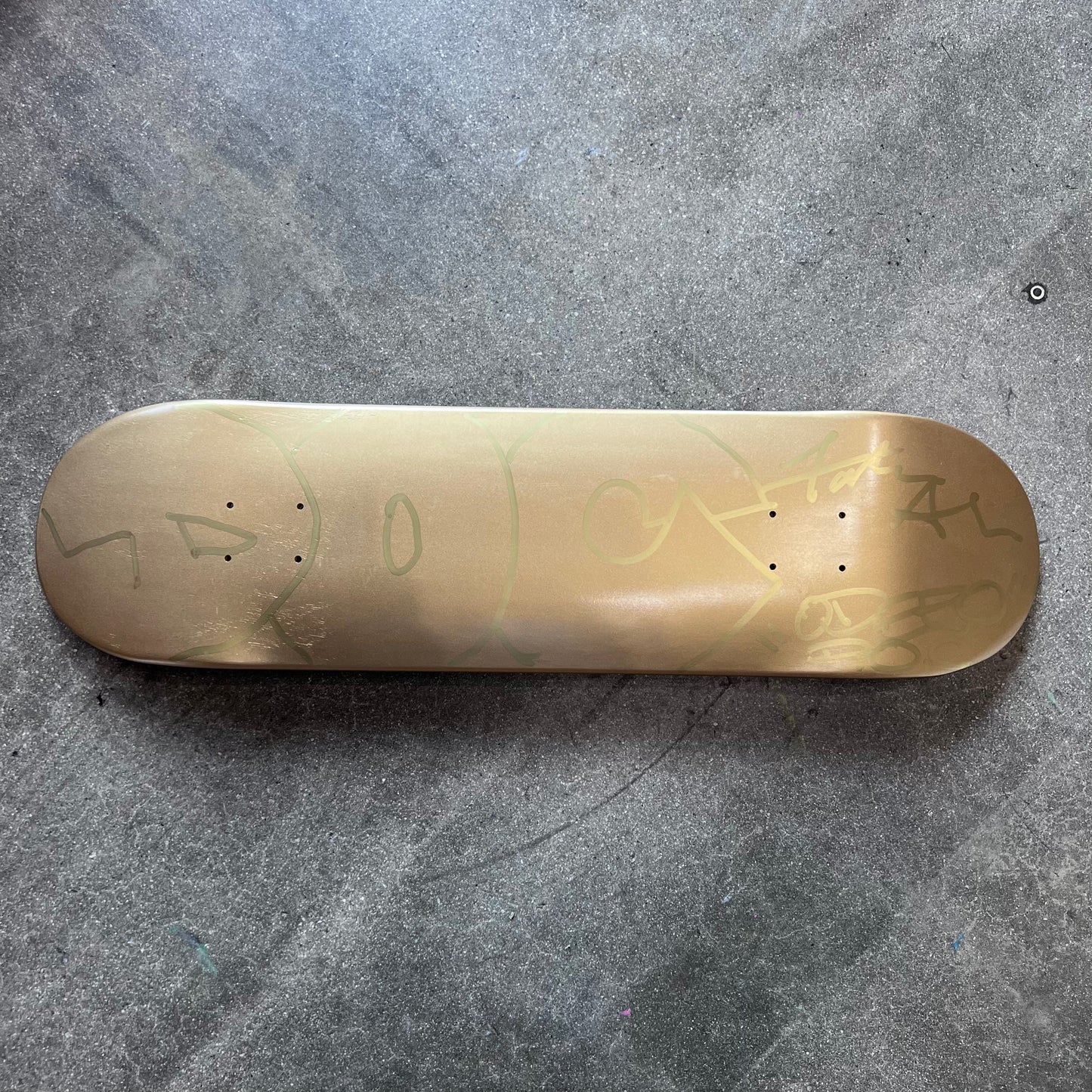 SIGNED Fabian Alomar Wallride Exclusive Blind Bag Skateboard Deck