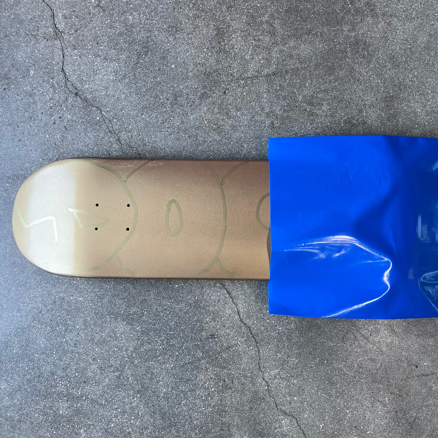 SIGNED Fabian Alomar Wallride Exclusive Blind Bag Skateboard Deck