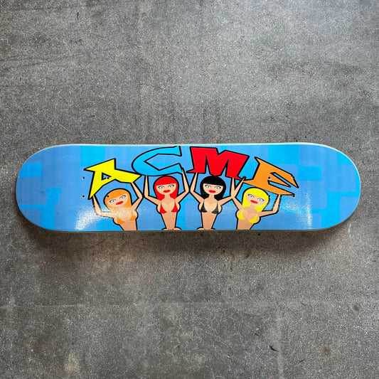 UNSIGNED Jim Gray Wallride Exclusive ACME Skateboard Deck