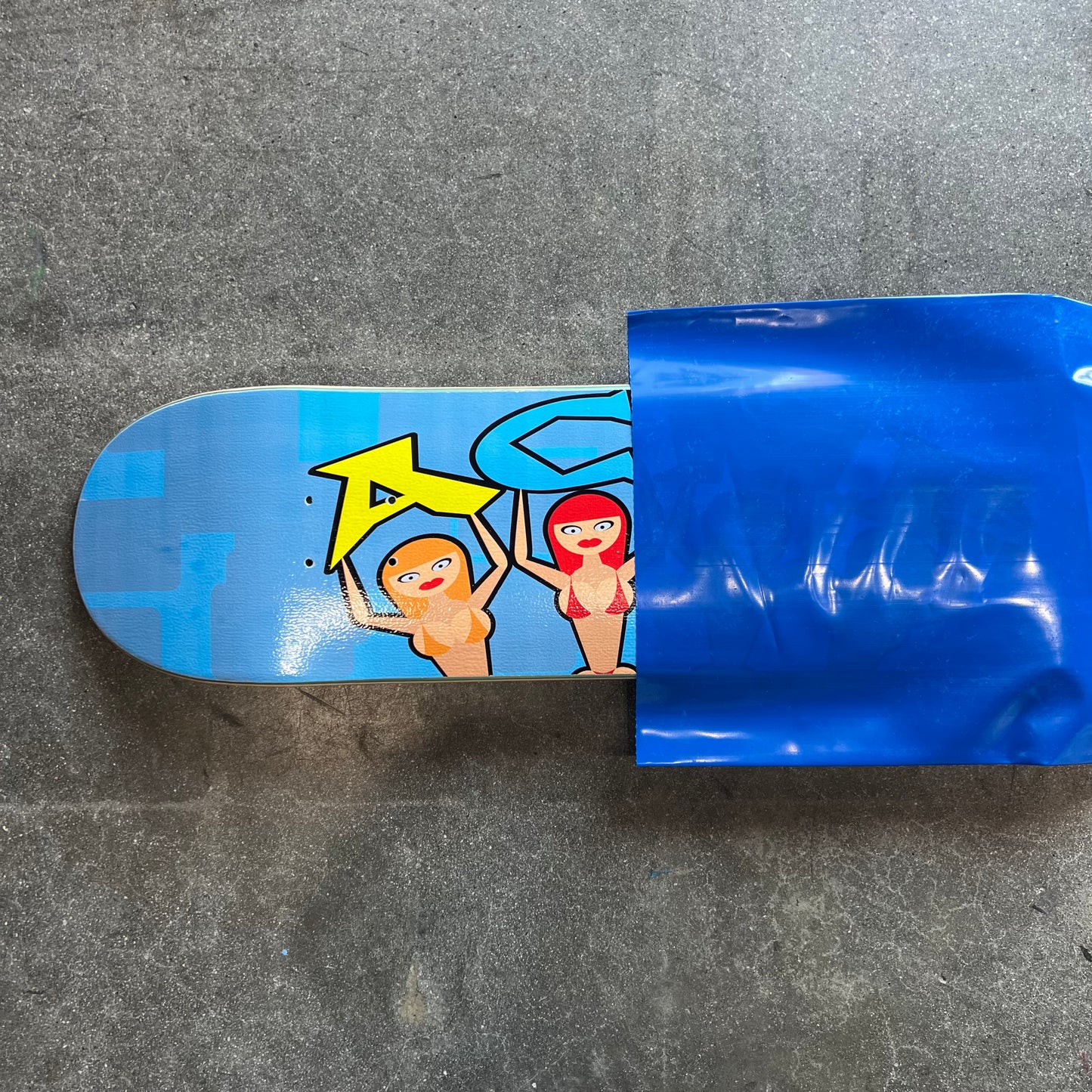UNSIGNED Jim Gray Wallride Exclusive ACME Skateboard Deck