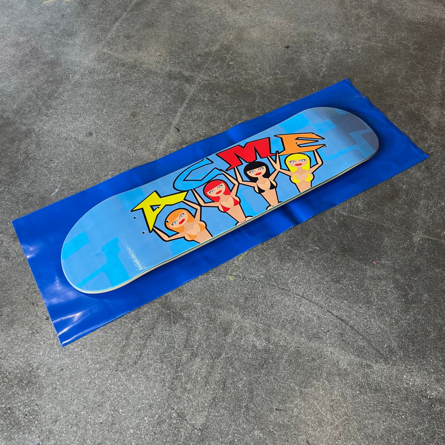UNSIGNED Jim Gray Wallride Exclusive ACME Skateboard Deck