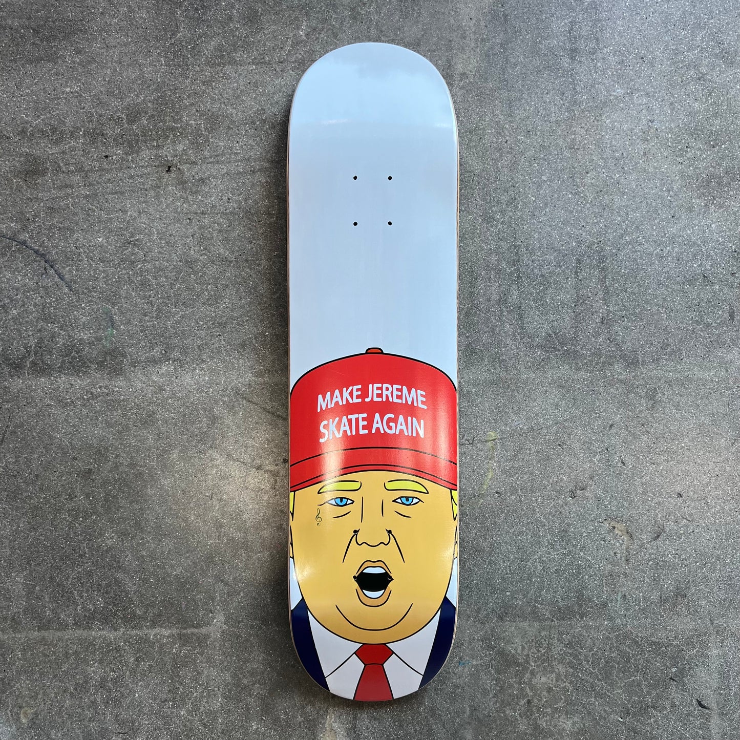 UNSIGNED Jereme Rogers MJSA Wallride Exclusive Skateboard Deck