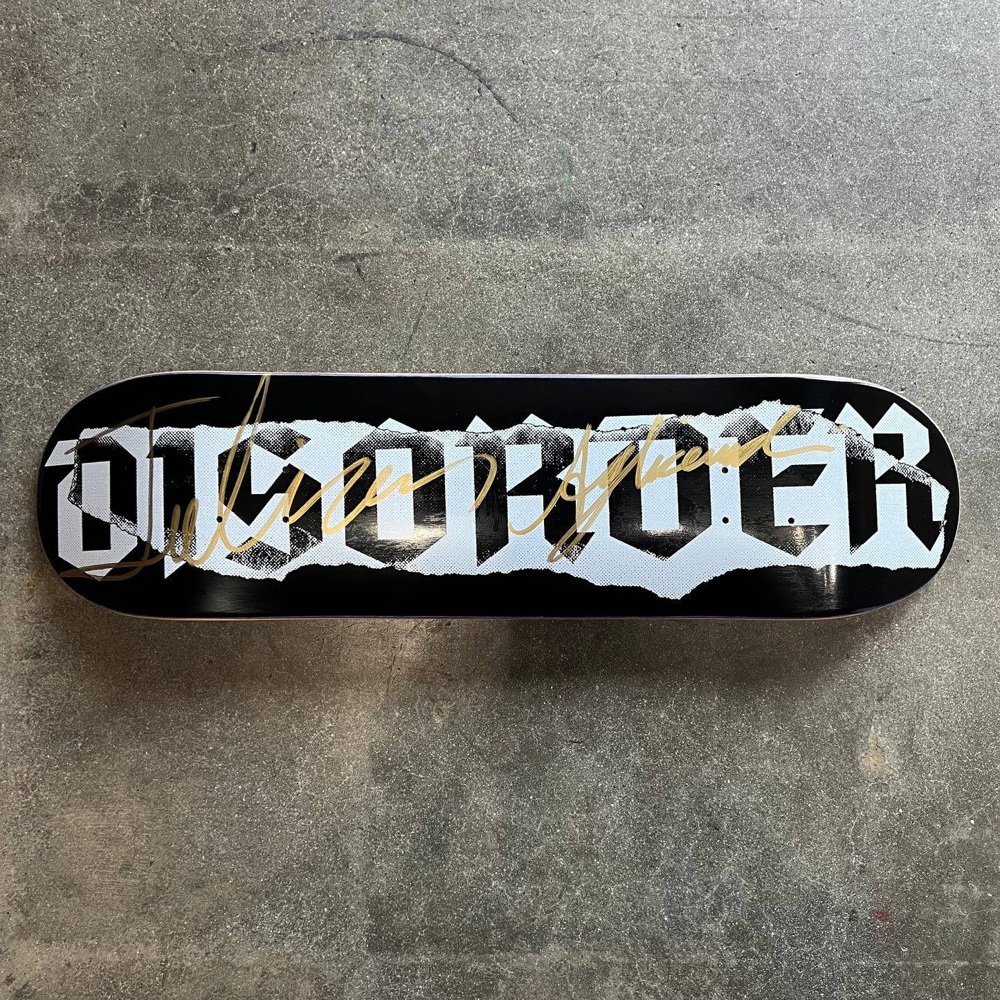 SIGNED Julian Agliardi Wallride Exclusive Blind Bag Skateboard Deck