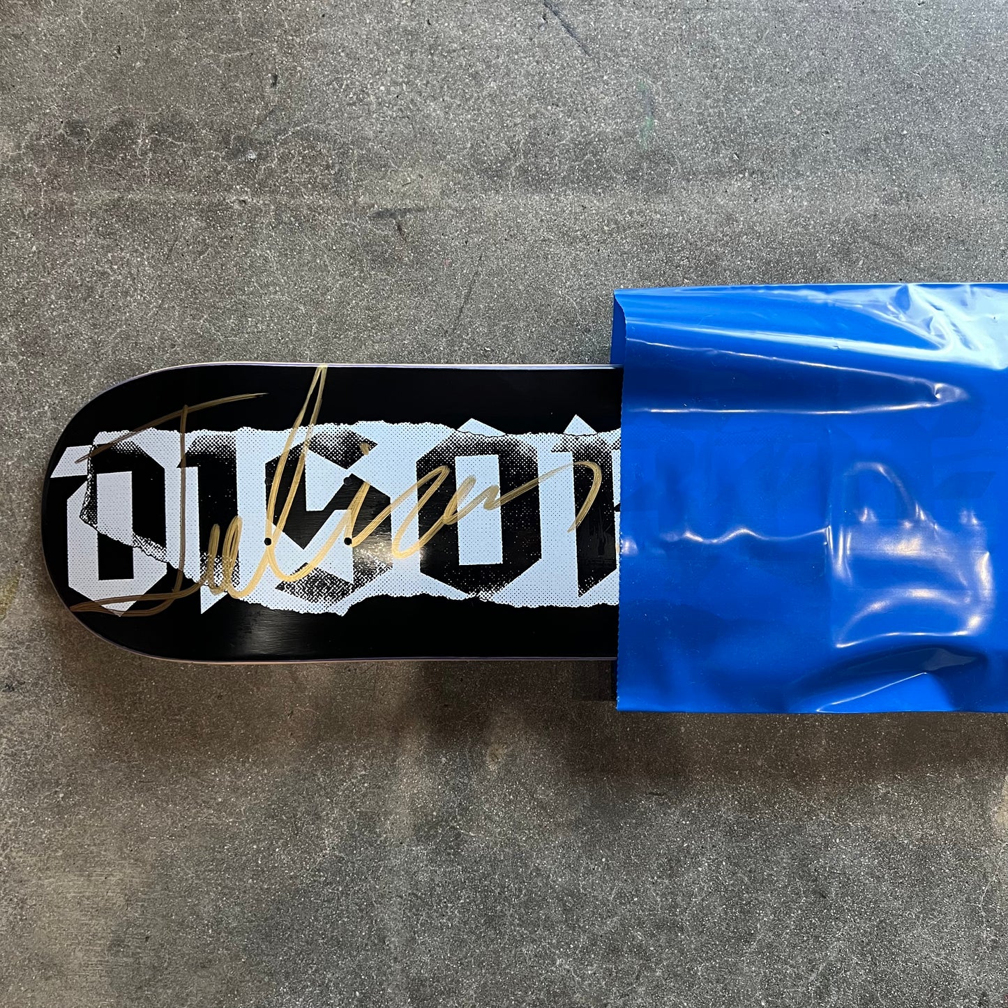 SIGNED Julian Agliardi Wallride Exclusive Blind Bag Skateboard Deck