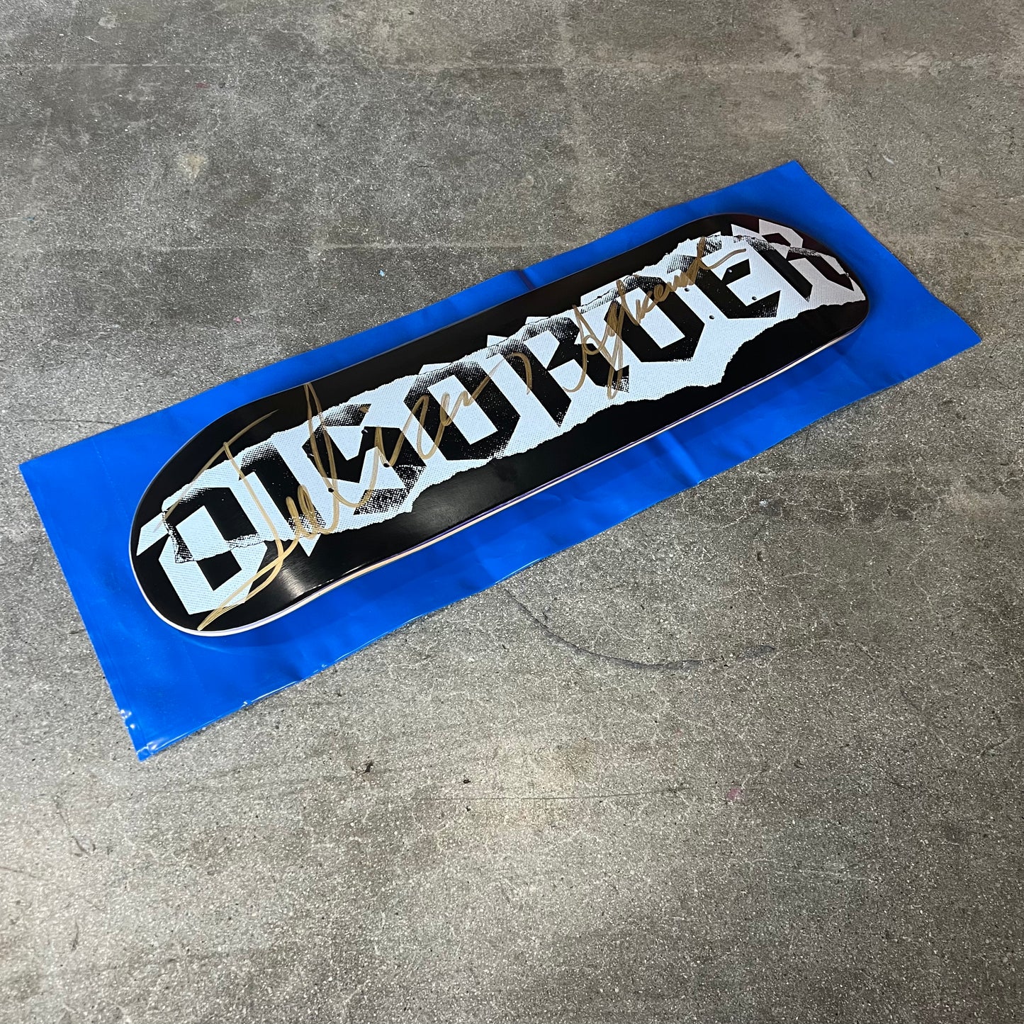 SIGNED Julian Agliardi Wallride Exclusive Blind Bag Skateboard Deck