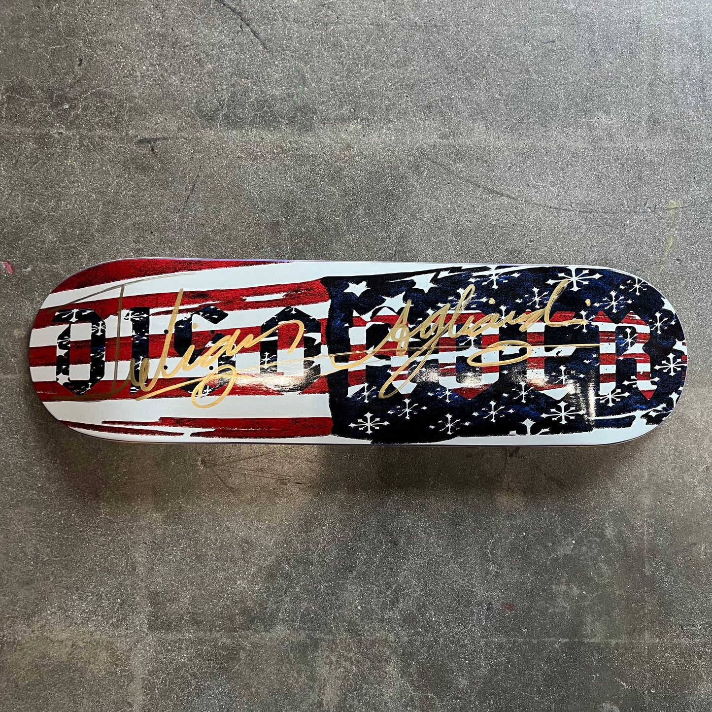 SIGNED Julian Agliardi Wallride Exclusive Blind Bag Skateboard Deck